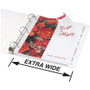 Avery Heavy-Duty View Binder with DuraHinge, One Touch EZD Rings and Extra-Wide Cover, 3 Ring, 1" Capacity, 11 x 8.5, White, (1318)
