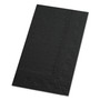 Hoffmaster Dinner Napkins, 2-Ply, 15 x 17, Black, 1000/Carton (HFM180513) View Product Image