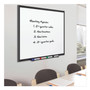 Quartet Classic Series Porcelain Magnetic Dry Erase Board, 48 x 36, White Surface, Black Aluminum Frame (QRT2544B) View Product Image