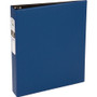 Avery Economy Non-View Binder with Round Rings, 3 Rings, 1.5" Capacity, 11 x 8.5, Blue, (3400)