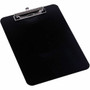 Business Source Shatterproof Clipboard - 8 1/2" x 11" Sheet Size - Plastic - Black