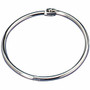 Officemate Loose-Leaf Book Rings - 1" Diameter - Silver - Metal