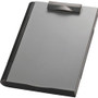Officemate Double Storage Top-opening Form Holder - 0.75" Clip Capacity - Top Opening - 9" x 12" Sheet Size - Plastic - Gray