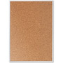 Quartet Classic Series Cork Bulletin Board, 36 x 24, Natural Surface, Silver Anodized Aluminum Frame (QRT2303) View Product Image