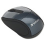 Verbatim Mini Travel Mouse, Wireless, 2.0 USB, 2"x3"x1-1/4", Graphite (VER97470) View Product Image