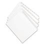 Avery Preprinted Legal Exhibit Side Tab Index Dividers, Allstate Style, 25-Tab, 51 to 75, 11 x 8.5, White, 1 Set, (1703)