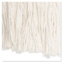 Boardwalk Cut-End Wet Mop Head, Rayon, No. 20, White, 12/Carton (BWK2020RCT) View Product Image