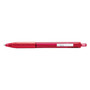 Paper Mate InkJoy 300 RT Ballpoint Pen, Retractable, Medium 1 mm, Red Ink, Red Barrel, Dozen