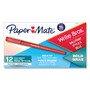 Paper Mate Write Bros. Ballpoint Pen, Stick, Bold 1.2 mm, Red Ink, Red Barrel, Dozen (PAP2124521) View Product Image