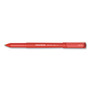 Paper Mate Write Bros. Ballpoint Pen, Stick, Bold 1.2 mm, Red Ink, Red Barrel, Dozen