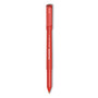 Paper Mate Write Bros. Ballpoint Pen, Stick, Bold 1.2 mm, Red Ink, Red Barrel, Dozen