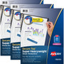 Avery Secure Top Sheet Protectors - For Letter 8 1/2" x 11" Sheet - 3 x Holes - Ring Binder - Top Loading - Clear - (AVE76000BD)