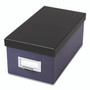 Oxford Index Card Storage Box - External Dimensions: 11.5" Length x 6.5" Width x 5" Height - (OXF406462)