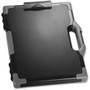 Officemate Carry-All Clipboard Storage Box - Storage for Tablet, Notebook - 8 1/2" x 11" , 8 1/2" x 14" Sheet Size - Black, Gray