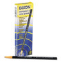 Dixon Industrial Phano Nontoxic China Markers - Black Lead - Black Barrel - (DIX00081)