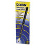 Dixon Industrial Phano Nontoxic China Markers - Black Lead - Black Barrel - (DIX00081)