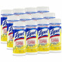 Lysol Lemon/Lime Disinfect Wipes - 35/Tub - 12 / Carton