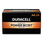 Duracell Power Boost CopperTop Alkaline AA Batteries, 24/Box (DURMN1500B24) View Product Image