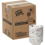 Dixie Pathways Heavyweight Paper Bowls, 12 oz, Green/Burgundy, 1,000/Carton