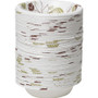 Dixie Pathways Heavyweight Paper Bowls, 12 oz, Green/Burgundy, 1,000/Carton