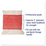 Boardwalk Super Loop Wet Mop Head, Cotton/Synthetic Fiber, 5" Headband, Large Size, White, 12/Carton