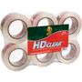 Duck Brand HD Clear Packing Tape - 109.30 yd Length x 1.88" Width x 2.6 mil Thickness - Clear - Temperature Resistant, UV Resistant, Fade Resistant - For Sealing, Packing
