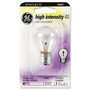 GE Incandescent S11 Appliance Light Bulb, 40 W, Clear (GEL35156) View Product Image