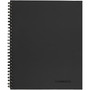 Cambridge Wirebound Business Notebook, 1-Subject, Wide/Legal Rule, Black Linen Cover, (80) 9.5 x 6.63 Sheets View Product Image