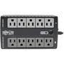 Tripp Lite by Eaton Internet Office Ultra-Compact Desktop Standby UPS, 10 Outlets, 550 VA, 420 J