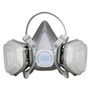 3M Dual Cartridge Respirator Assembly 52P71, Organic Vapor/P95, Medium (MMM52P71) View Product Image