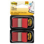 Post-it Flags Standard Page Flags in Dispenser, Red, 50 Flags/Dispenser, 2 Dispensers/Pack (MMM680RD2) View Product Image