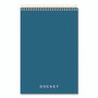 TOPS Docket Steno Pad, Gregg Rule, Forest Green Cover, 100 Canary-Yellow 6 x 9 Sheets