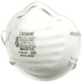 3M N95 Particle Respirator 8200 Mask, Standard Size, 20/Box (MMM8200) View Product Image