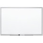 Quartet Classic Premium Porcelain Magnetic Boards - 72" (6 ft) Width x 48" (4 ft) Height - White Porcelain Surface - Silver Aluminum Frame - Rectangle - Horizontal/Vertical