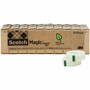 Scotch 3/4"W Magic Greener Tape Rolls - 25 yd Length x 0.75" Width - 1" Core - Matte - Clear - For Sealing, Packing