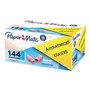 Paper Mate Arrowhead Eraser Caps, For Pencil Marks, Pink, 144/Box (PAP73015) View Product Image