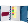TOPS Versa Crossover Ruled Spiral Notebook - 60 Sheets - Spiral - 24 lb Basis Weight - 6" x 9" Sheet Size - Navy Poly Cover