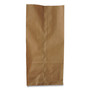 General Grocery Paper Bags, 35 lb Capacity, #6, 6" x 3.63" x 11.06", Kraft, 500 Bags (BAGGK6500) View Product Image