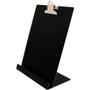 Saunders Document/Tablet Holder Stand - 12.3" Height x 9.5" Width x 5" Length - Aluminum - Black