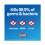 Clorox Concentrated Regular Disinfecting Bleach, 43 oz Bottle, 6/Carton