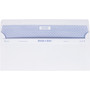 Quality Park Reveal-N-Seal Security-Tint Envelope, Address Window, #10, Commercial Flap, Self-Adhesive Closure, 4.13 x 9.5, White, 500/Box