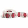 Smead BCCR Bar-Style Color-Coded Labels - A - x 1 1/4" Width x 1" Length - Red - Laminated