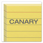 Oxford Ruled Index Cards, 3 x 5, Canary, 100/Pack