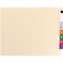 Smead Straight Tab Cut Letter Recycled Fastener Folder - 8 1/2" x 11" - 3/4" Expansion - 2 x 2B Fastener(s) - 11 pt. - 2 Plys