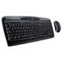 Logitech MK320 Wireless Keyboard + Mouse Combo, 2.4 GHz Frequency/30 ft Wireless Range, Black (LOG920002836) View Product Image