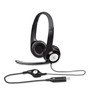 Logitech H390 Binaural Over The Head USB Headset with Noise-Canceling Microphone, Black
