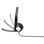 Logitech H390 Binaural Over The Head USB Headset with Noise-Canceling Microphone, Black