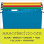 Pendaflex SureHook Hanging Folders, Legal Size, 1/5-Cut Tabs, Assorted Colors, 20/Box