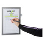 Durable DURAFRAME Note Sign Holder, 8.5 x 11, Silver Frame (DBL477323) View Product Image