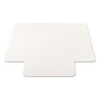 deflecto EconoMat All Day Use Chair Mat for Hard Floors, Flat Packed, 45 x 53, Wide Lipped, Clear (DEFCM21232) View Product Image